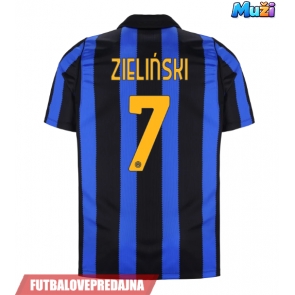 Lacne Muži Futbalové dres Inter Milan Piotr Zielinski #7 2026-27 Krátky Rukáv - Domáci